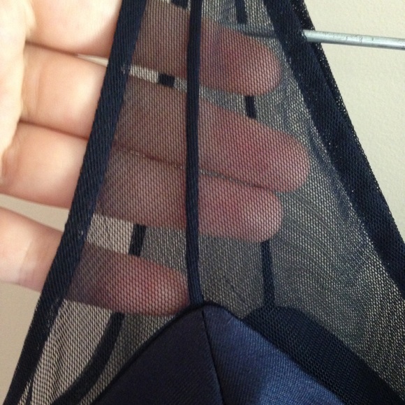 Ralph Lauren Navy Blue Formal Dress - Picture 3 of 8